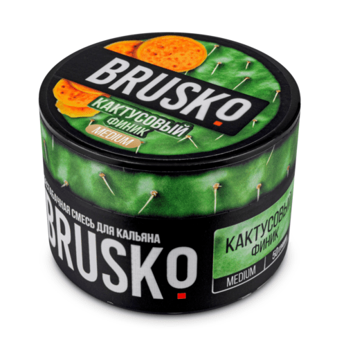Brusko / Бестабачная смесь Brusko Medium Кактусовый финик, 50г в ХукаГиперМаркете Т24