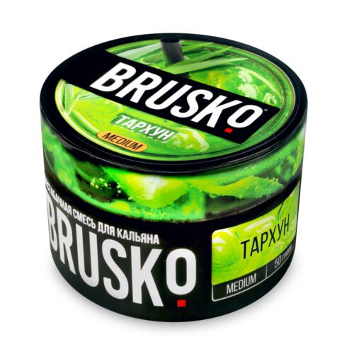 Brusko / Бестабачная смесь Brusko Medium Тархун, 50г в ХукаГиперМаркете Т24