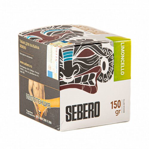 Sebero / Табак Sebero Limoncello, 150г [M] в ХукаГиперМаркете Т24