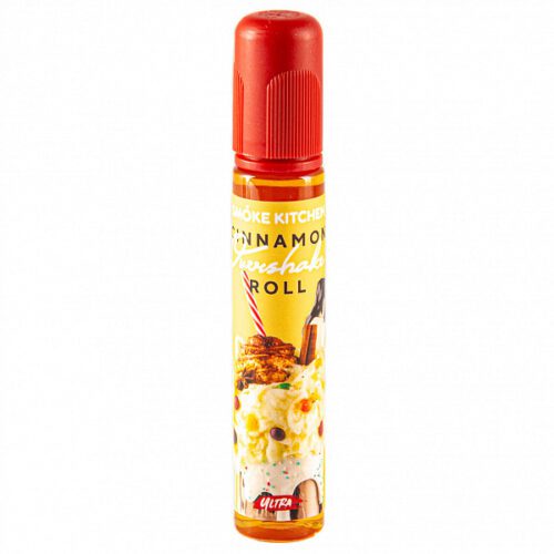 Smoke kitchen / Жидкость Smoke kitchen Overshake salt Cinnamon roll, 30мл, 20мг, ультра в ХукаГиперМаркете Т24