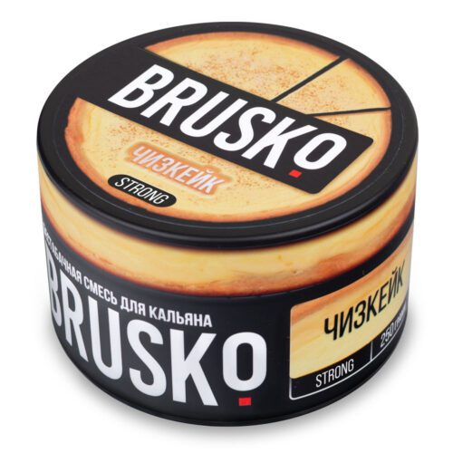 Brusko / Бестабачная смесь Brusko Strong Чизкейк, 250г в ХукаГиперМаркете Т24