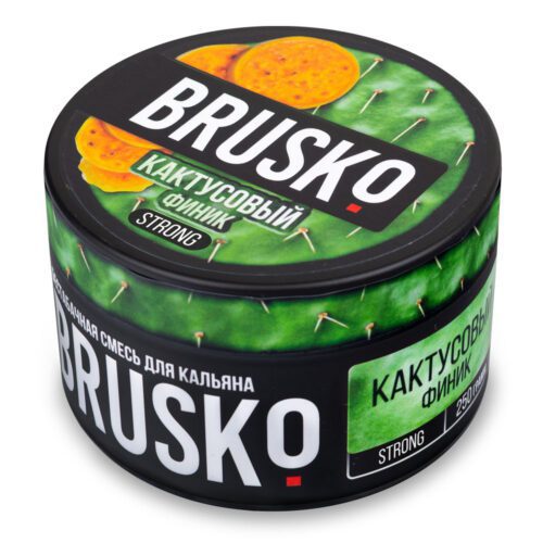 Brusko / Бестабачная смесь Brusko Strong Кактусовый финик, 250г в ХукаГиперМаркете Т24