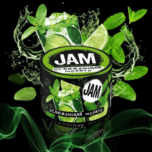 Jam / Бестабачная смесь Jam Освежающий мохито, 250г в ХукаГиперМаркете Т24