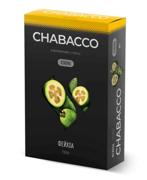 CHABACCO / Бестабачная смесь Chabacco Strong Feijoa (Фейхоа), 50г в ХукаГиперМаркете Т24