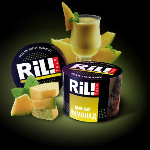 Ril! Talk / Табак Ril Talk Melon Lemonade, 40г [M] в ХукаГиперМаркете Т24