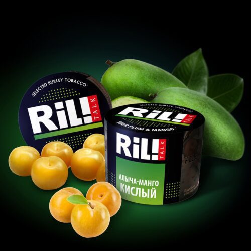 Ril! Talk / Табак Ril Talk Sour Plum Mango, 40г [M] в ХукаГиперМаркете Т24