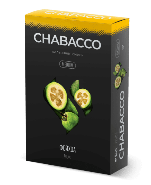 CHABACCO / Бестабачная смесь Chabacco Medium Feijoa (Фейхоа) 50г в ХукаГиперМаркете Т24