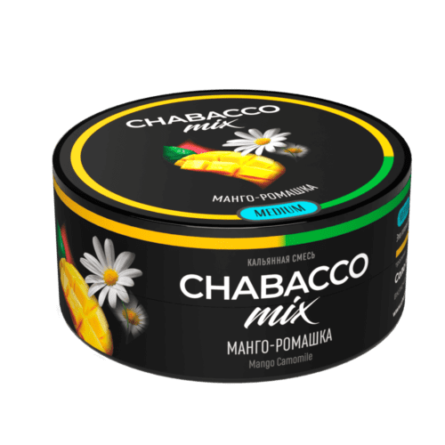 CHABACCO / Бестабачная смесь Chabacco Mix Medium Mango camomile, 25г [M] в ХукаГиперМаркете Т24