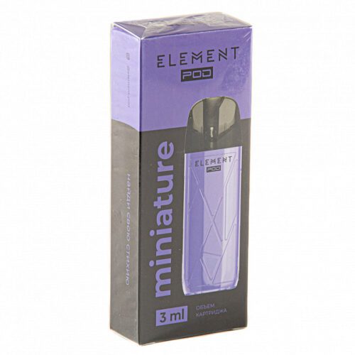 Element / Электронная сигарета Element POD EL-01 Фиолетовый в ХукаГиперМаркете Т24