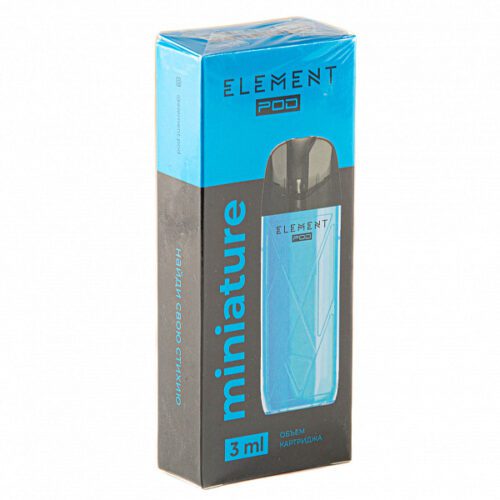 Element / Электронная сигарета Element POD EL-01 Синий в ХукаГиперМаркете Т24