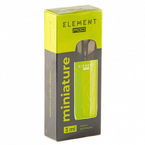 Element / Электронная сигарета Element POD EL-01 Зелёный в ХукаГиперМаркете Т24