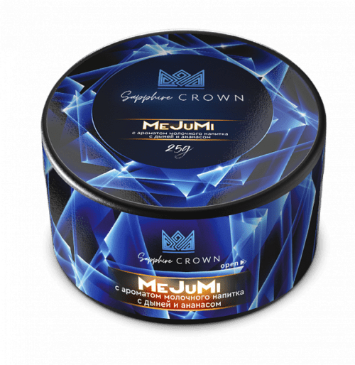 Crown / Табак Crown Sapphire MeJuMi, 25г [M] в ХукаГиперМаркете Т24