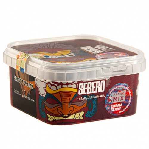 Sebero / Табак Sebero Arctic Mix Cream berry, 200г [M] в ХукаГиперМаркете Т24