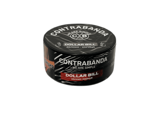 Contrabanda / Табак Contrabanda Dollar Bill, 25г в ХукаГиперМаркете Т24