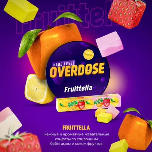 Overdose / Табак Overdose Fruttella, 25г [M] в ХукаГиперМаркете Т24