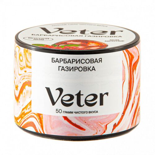 Veter / Бестабачная смесь Veter Барбарисовая газировка, 50г в ХукаГиперМаркете Т24