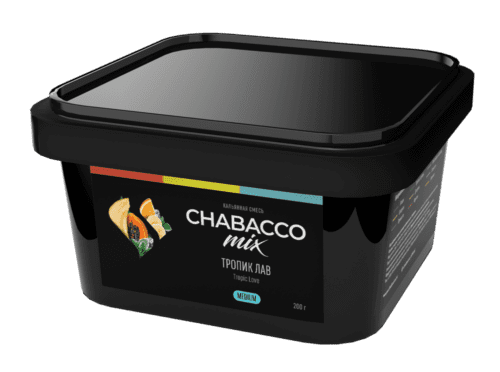 CHABACCO / Бестабачная смесь Chabacco Mix Medium Tropic Love, 200г в ХукаГиперМаркете Т24