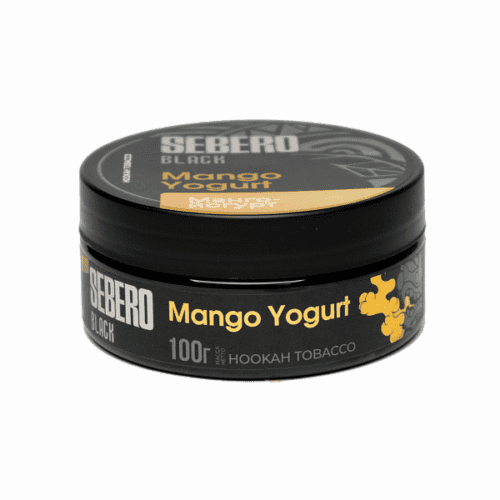 Sebero / Табак Sebero Black Mango yogurt, 100г [M] в ХукаГиперМаркете Т24