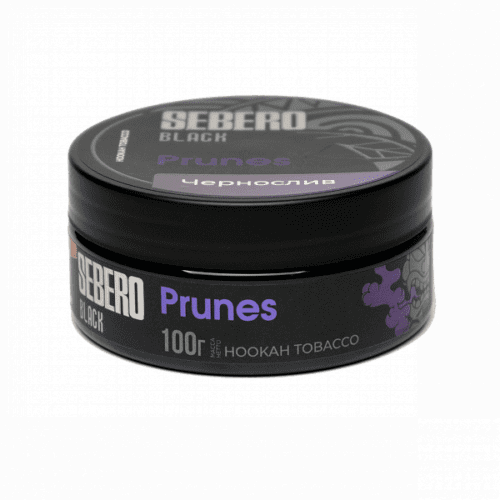 Sebero / Табак Sebero Black Prunes, 100г [M] в ХукаГиперМаркете Т24