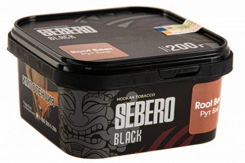 Sebero / Табак Sebero Black Root beer, 200г [M] в ХукаГиперМаркете Т24