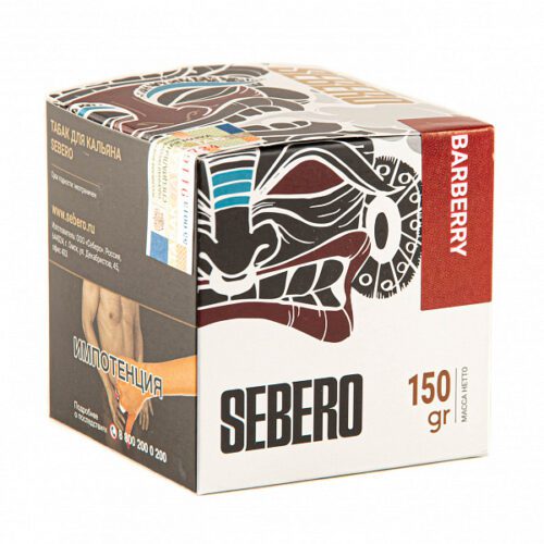 Sebero / Табак Sebero Barberry, 150г [M] в ХукаГиперМаркете Т24