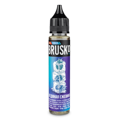Brusko / Жидкость Brusko Salt Ледяная ежевика, 30мл, 2% в ХукаГиперМаркете Т24