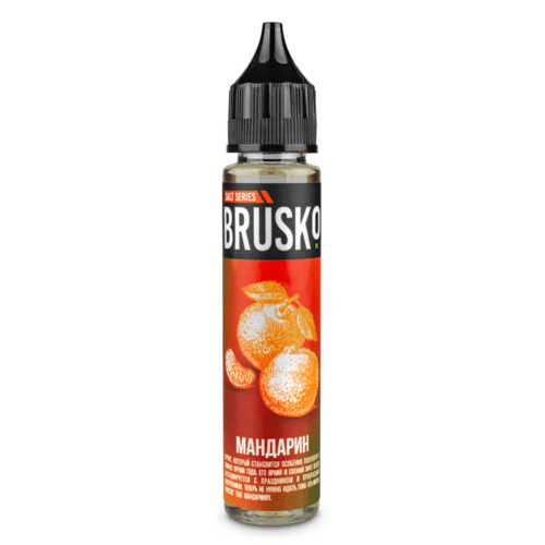 Brusko / Жидкость Brusko Salt Мандарин, 30мл, 2% Ultra в ХукаГиперМаркете Т24