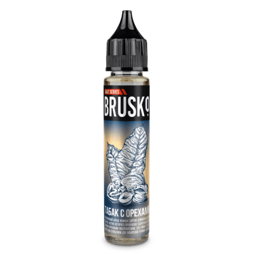 Brusko / Жидкость Brusko Salt Табак с орехами, 30мл, 1.2% в ХукаГиперМаркете Т24