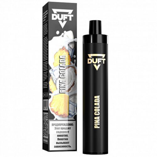 Duft / Электронная сигарета Duft Pina colada (3000 затяжек, одноразовая) в ХукаГиперМаркете Т24