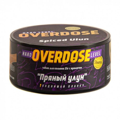 Overdose / Табак Overdose Spiced Ulun, 25г [M] в ХукаГиперМаркете Т24
