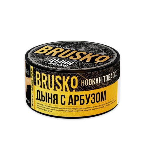 Brusko / Табак Brusko Дыня с арбузом, 125г в ХукаГиперМаркете Т24