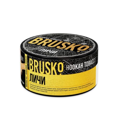 Brusko / Табак Brusko Личи, 125г в ХукаГиперМаркете Т24