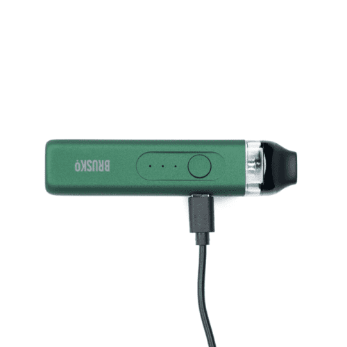 Brusko / Электронная сигарета Brusko Feelin 1000 mAh Тёмно-зелёный (многоразовая) в ХукаГиперМаркете Т24