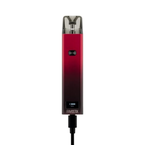 Brusko / Электронная сигарета Brusko Favostix 1000mAh Red-black Gradient (многоразовая) в ХукаГиперМаркете Т24