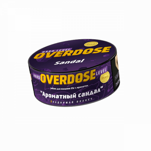 Overdose / Табак Overdose Sandal, 25г [M] в ХукаГиперМаркете Т24