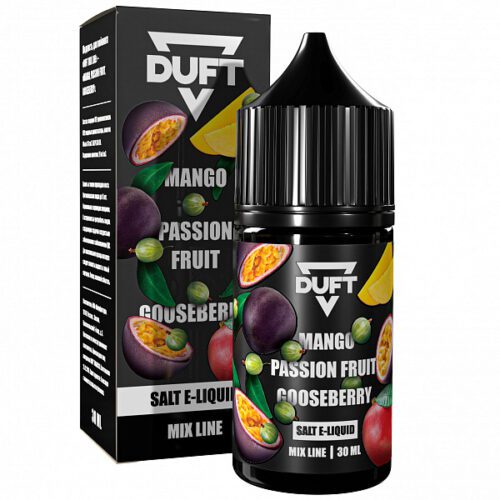Duft / Жидкость Duft Mix line Salt Mango passion fruit gooseberry, 10мл, 20мг в ХукаГиперМаркете Т24