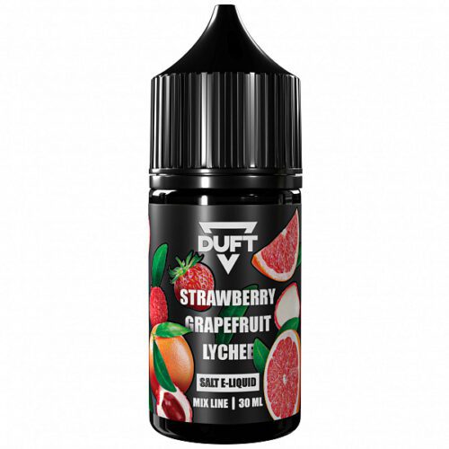 Duft / Жидкость Duft Mix line Salt Strawberry grapefruit lychee, 30мл, 20мг в ХукаГиперМаркете Т24