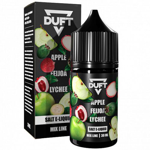 Duft / Жидкость Duft Mix line Super Salt Apple feijoa lychee, 10мл, 20мг в ХукаГиперМаркете Т24