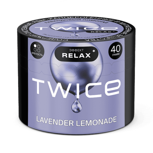 Twice / Табак Twice Лавандовый лимонад, 40г [M] в ХукаГиперМаркете Т24