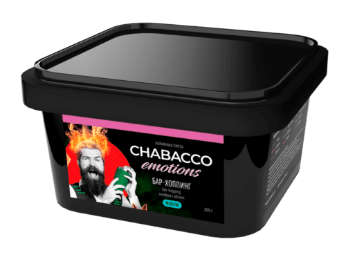 CHABACCO / Бестабачная смесь Chabacco Emotions Medium Bar-hopping, 200г в ХукаГиперМаркете Т24