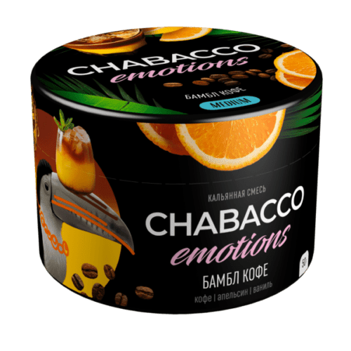 CHABACCO / Бестабачная смесь Chabacco Emotions Medium Bumble bee, 50г в ХукаГиперМаркете Т24