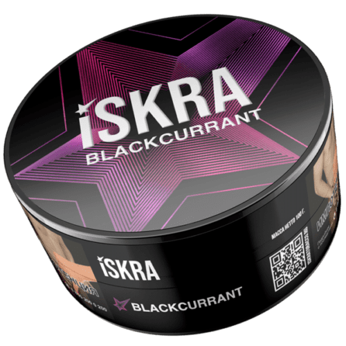 Iskra / Табак Iskra Blackcurrant, 100г [M] в ХукаГиперМаркете Т24