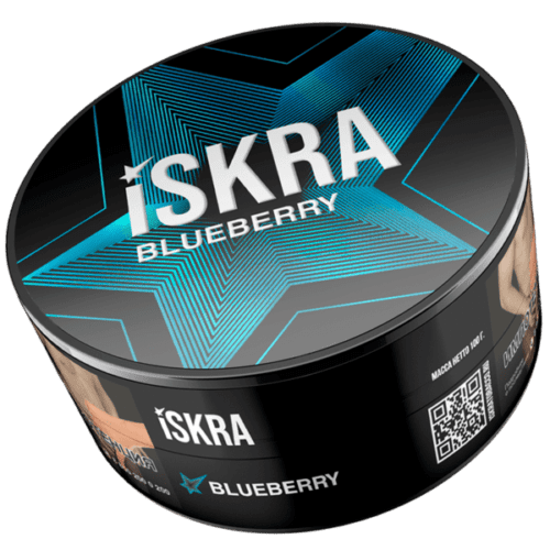 Iskra / Табак Iskra Blueberry, 100г [M] в ХукаГиперМаркете Т24