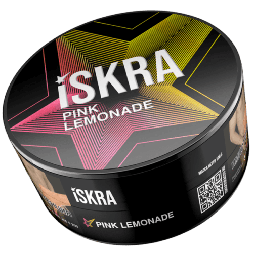 Iskra / Табак Iskra Pink Lemonade, 100г [M] в ХукаГиперМаркете Т24