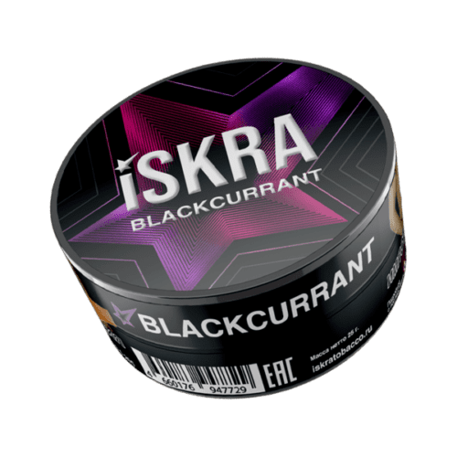 Iskra / Табак Iskra Blackcurrant, 25г [M] в ХукаГиперМаркете Т24