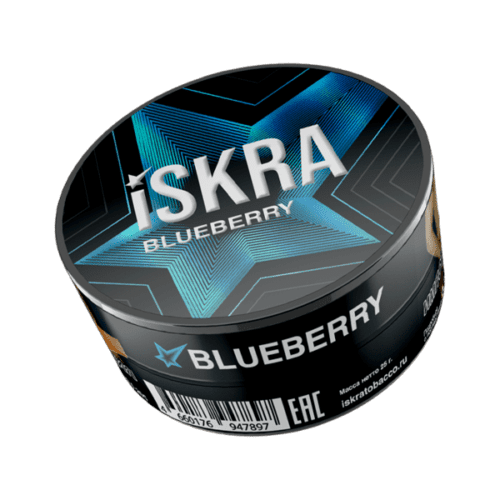 Iskra / Табак Iskra Blueberry, 25г [M] в ХукаГиперМаркете Т24