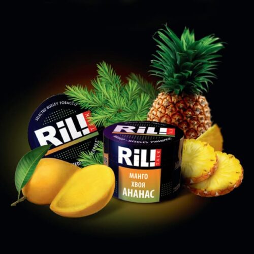 Ril! Talk / Табак Ril Talk Mango Pineapple Needles, 40г [M] в ХукаГиперМаркете Т24
