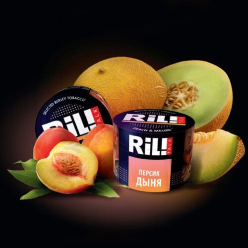 Ril! Talk / Табак Ril Talk Peach Melon, 40г [M] в ХукаГиперМаркете Т24