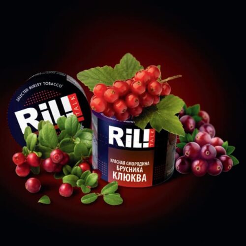 Ril! Talk / Табак Ril Talk Red Currant Lingonberry Cranberry, 40г [M] в ХукаГиперМаркете Т24