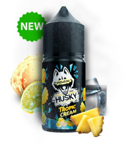 Voodolab / Жидкость Husky Premium Salt Tropic cream, 20мг, 30мл в ХукаГиперМаркете Т24